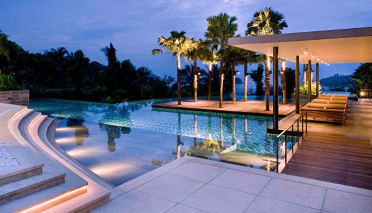 outdoor facade lighting