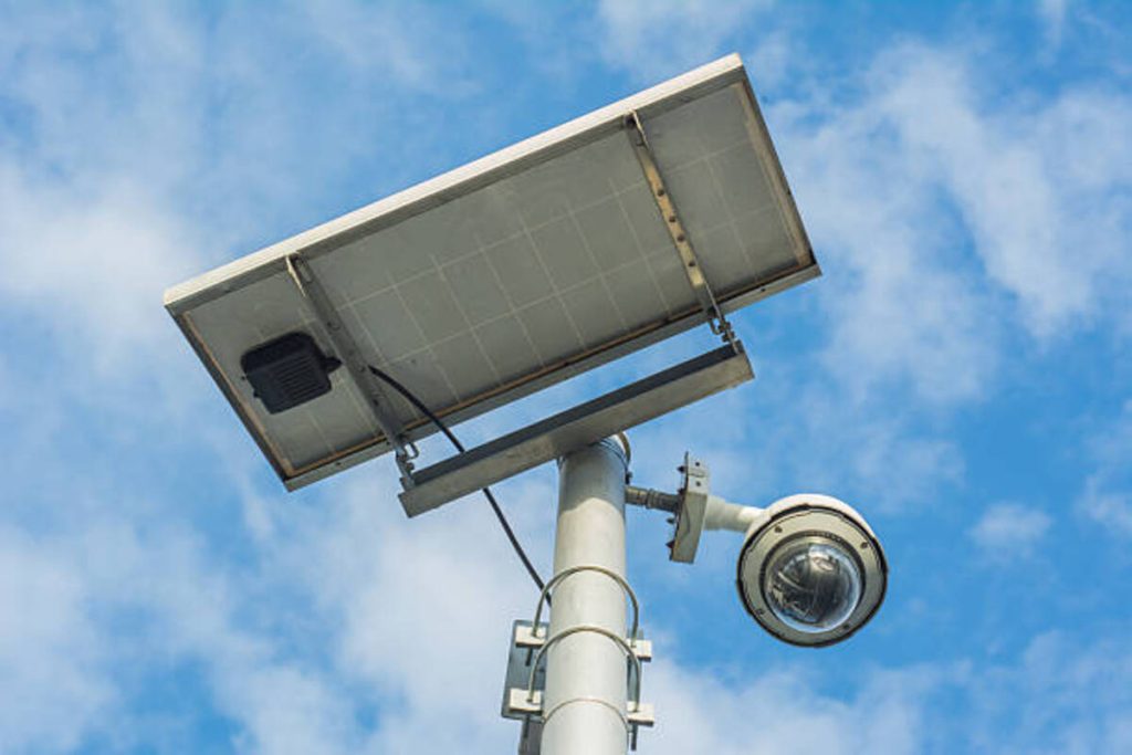 4g solar security camera